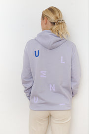 Unisex Hoodie Lavendel Letters