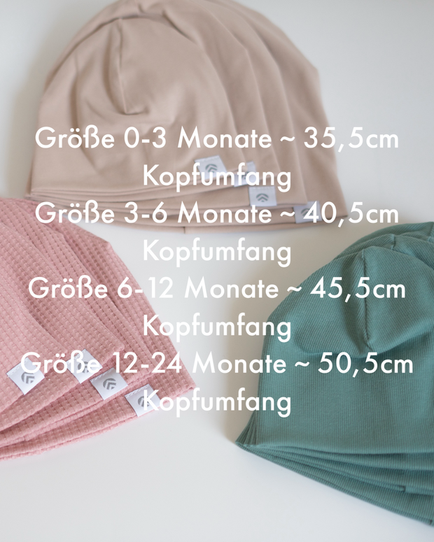 Bio Baumwoll Beanie Kinder