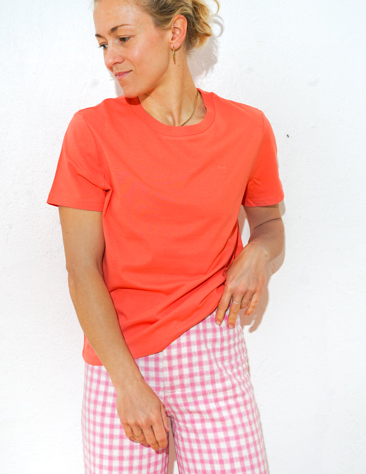 Basic T-shirt Neon Herz