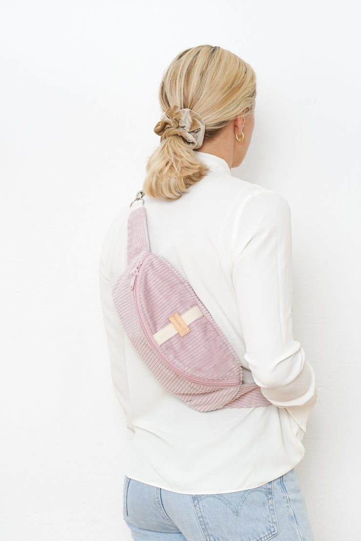 HENNES INDIVIDUAL M/L Hipbag Kord light lilac