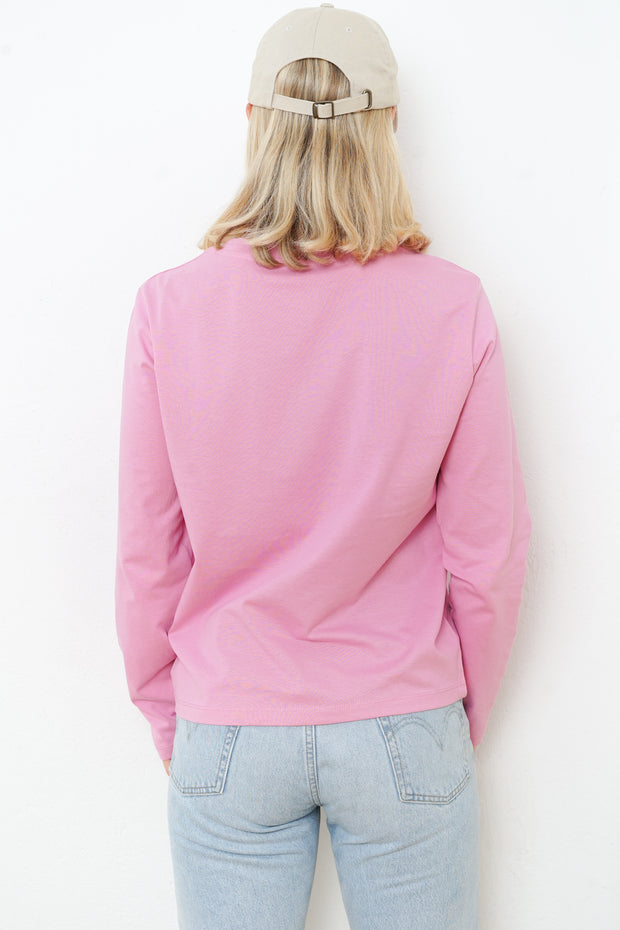 Basic Longsleeve Neon Herz