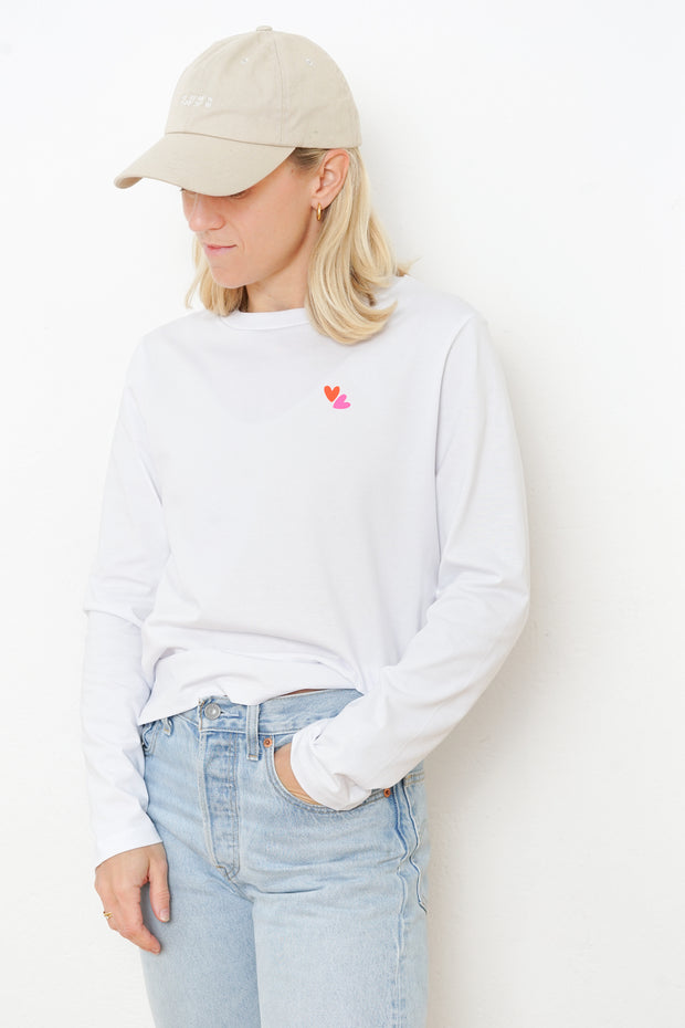 Basic Longsleeve Neon Herz