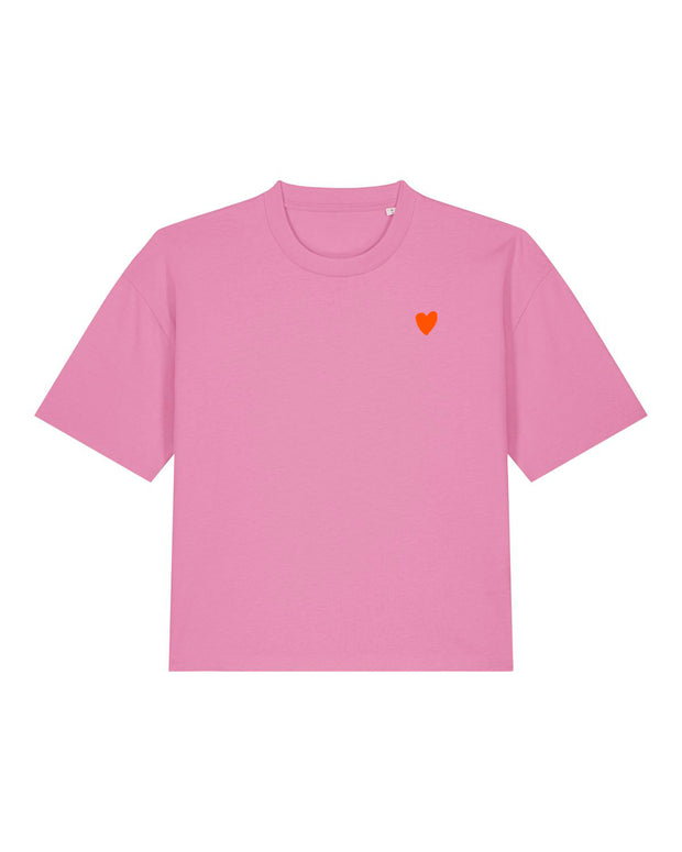 Basic T-shirt Neon Herz