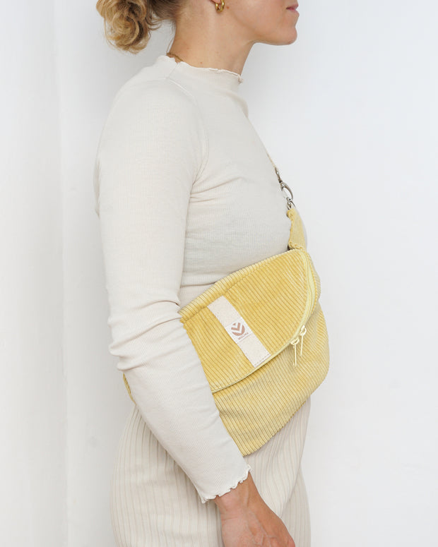 HENNES INDIVIDUAL Hipbag Kord Butter M/L