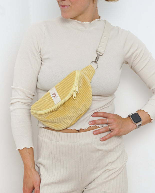 HENNES INDIVIDUAL Hipbag Kord Butter S