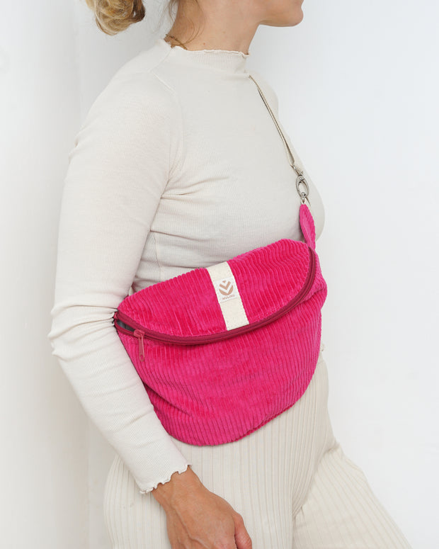 HENNES INDIVIDUAL Hipbag Kord M/L Pink