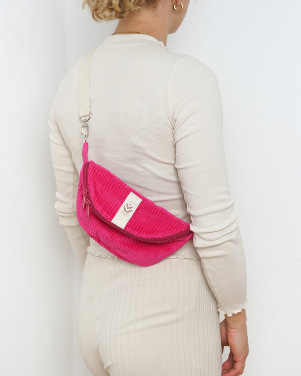 HENNES INDIVIDUAL Hipbag Cordstoff S Pink