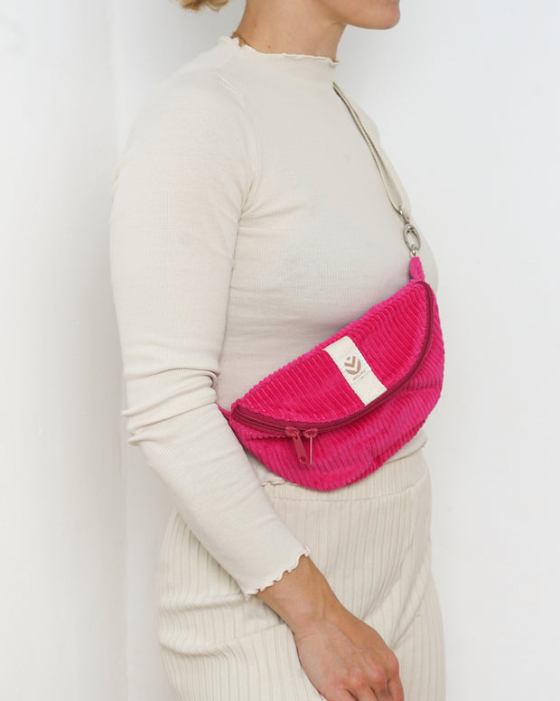 HENNES INDIVIDUAL Hipbag Cordstoff S Pink