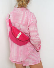 HENNES INDIVIDUAL Hipbag Kord M/L Pink