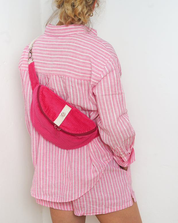 HENNES INDIVIDUAL Hipbag Kord M/L Pink