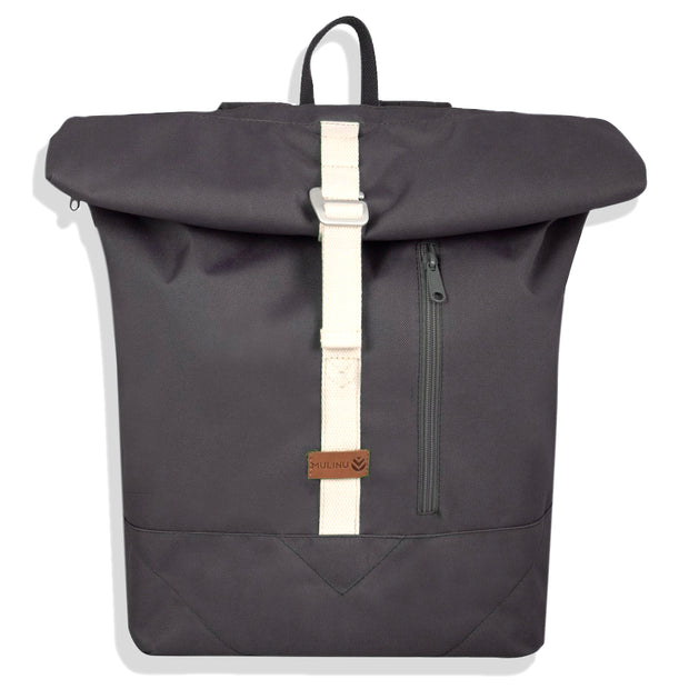 ALBERT 2 CLASSIC Rolltop Rucksack Grau