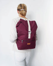MULINU Daypack BERTA Bordeaux Model Backpack