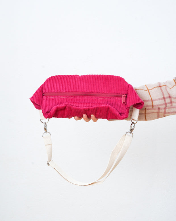 HENNES INDIVIDUAL Hipbag Kord M/L Pink