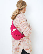 HENNES INDIVIDUAL Hipbag Kord M/L Pink