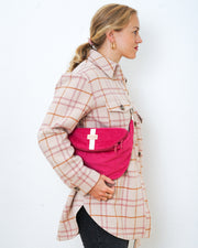 HENNES INDIVIDUAL Hipbag Kord M/L Pink