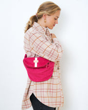 HENNES INDIVIDUAL Hipbag Kord M/L Pink